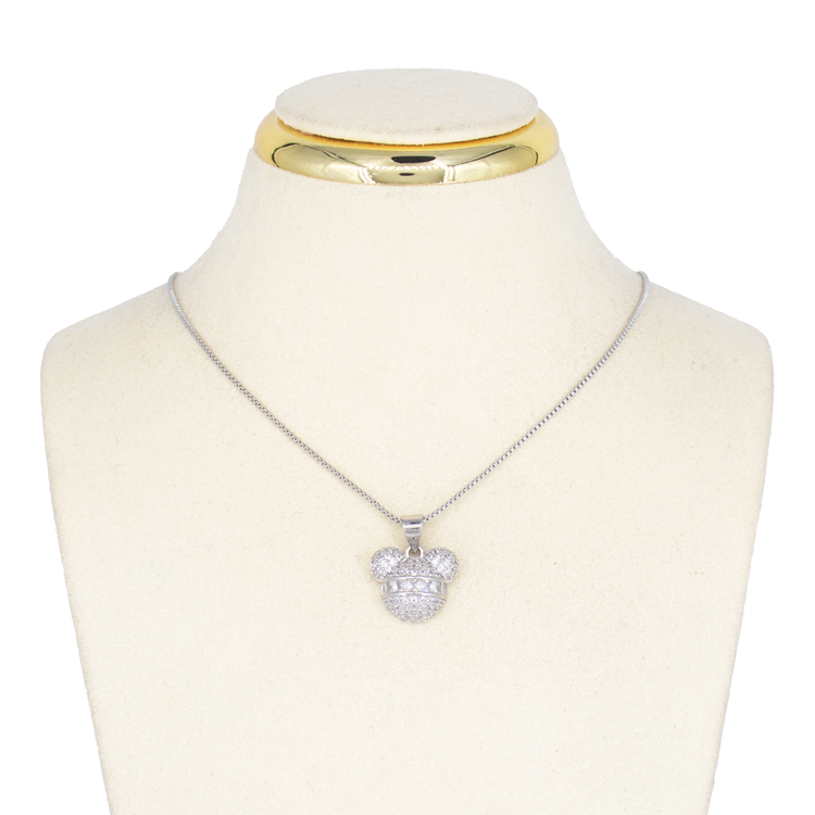 CARAS DE OSOS EN RODIO Y PIEDRAS RD-823