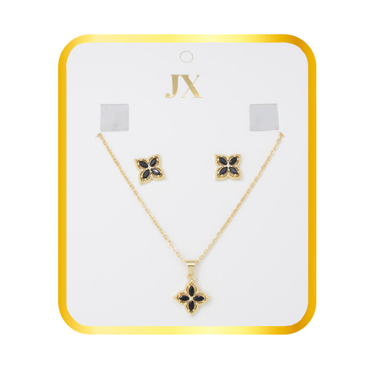 SET FLOR ELEGANTE BAÑO EN RODIO