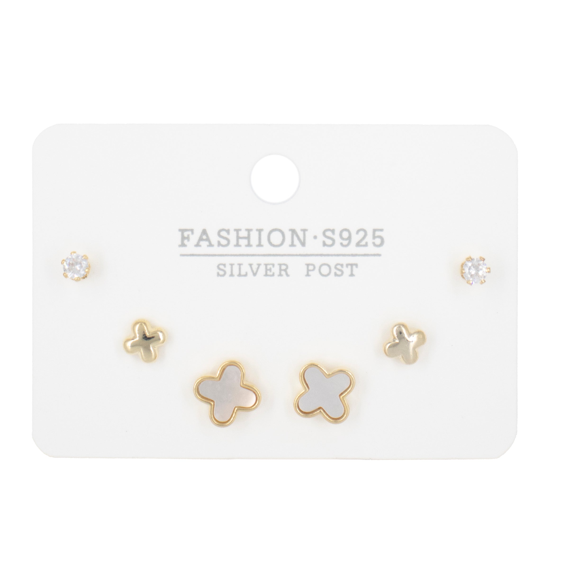 SET X 3 TOPOS Y CANDONGAS BAÑO EN RODIO