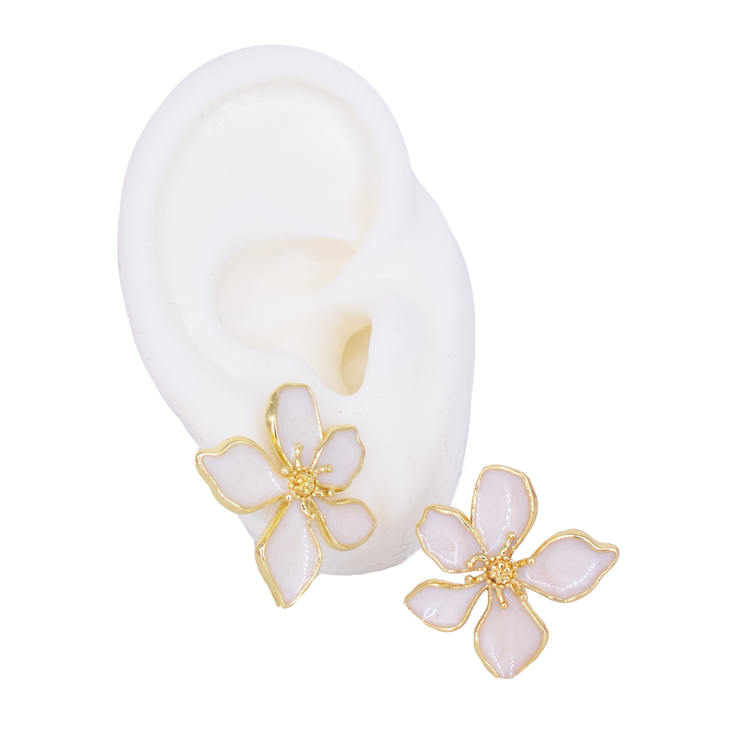 TOPO FLOR LILY BAÑO EN RODIO