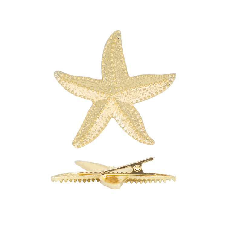 HAIR CLIPS ESTRELLAS ARISTA BAÑO EN RODIO