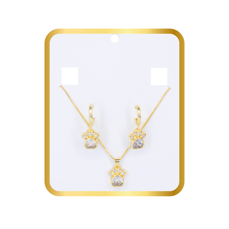 SET PERRITO + DIJE BAÑO EN RODIO