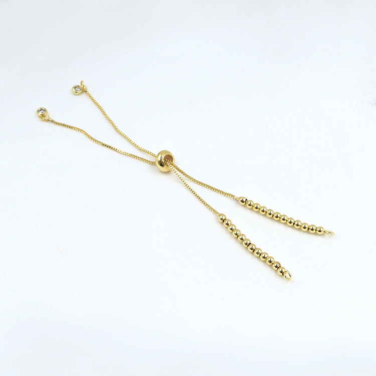 PULSERAS DE ENSAMBLE PLATEADA Y DORADA EN RODIO