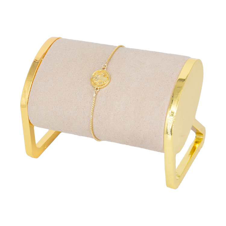 DIJE SAN BENITO MEDALLA BAÑO EN RODIO