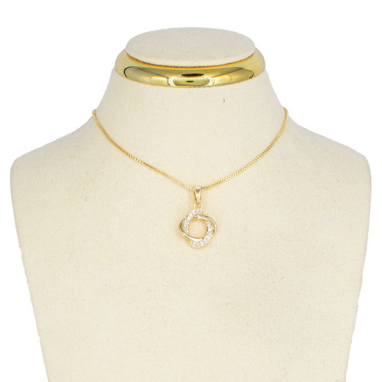 DIJE NUDO CIRCONADO BAÑO EN RODIO