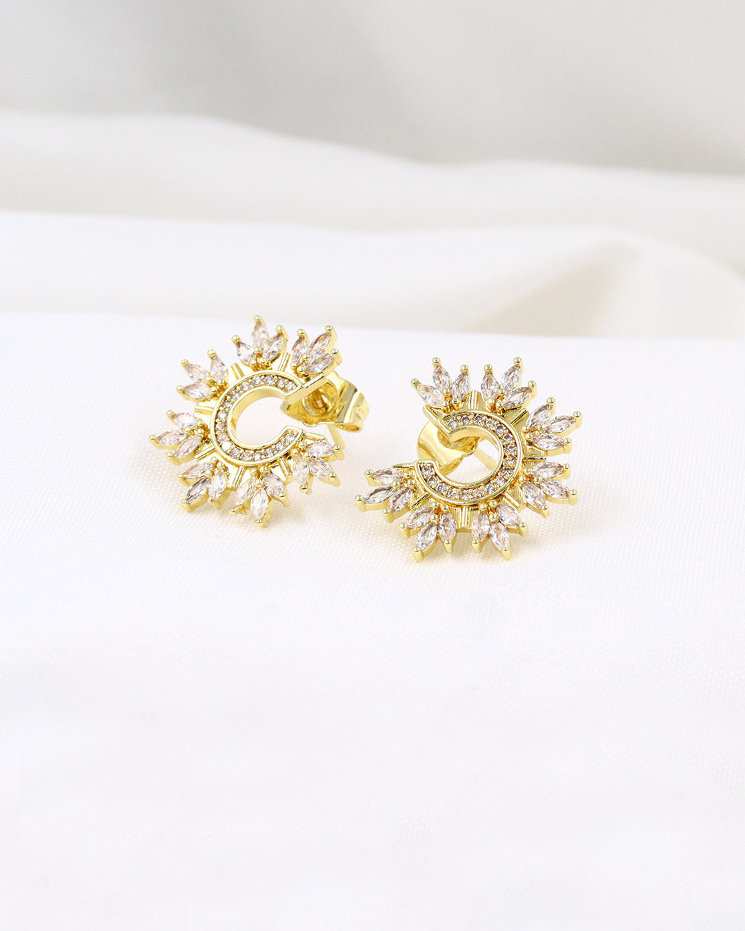 TOPOS BAÑO EN RODIO DORADOS