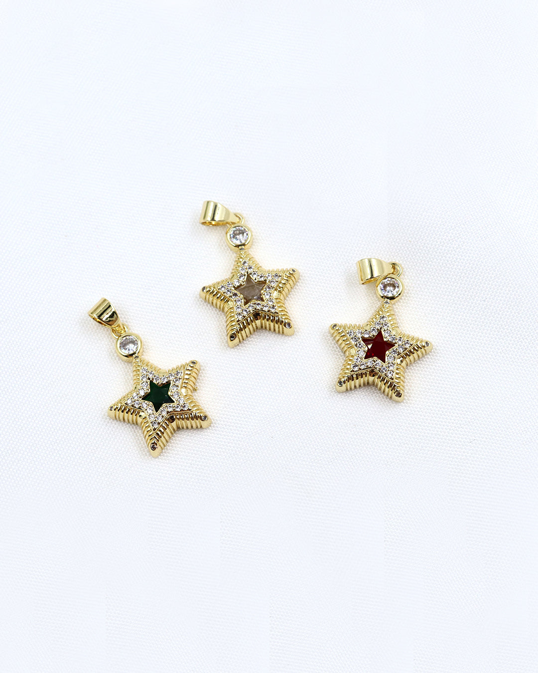 RD-811 DIJE EN RODIO ESTRELLA 2CM