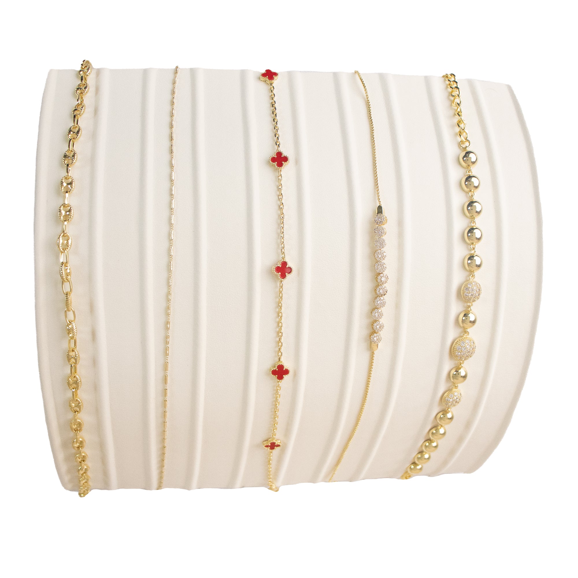 EXHIBIDOR BASE CIRCULAR CADENAS