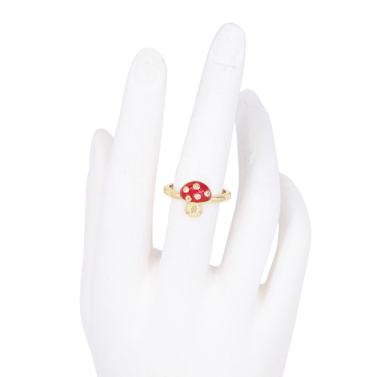 ANILLO HONGO MÁGICO BAÑO EN RODIO