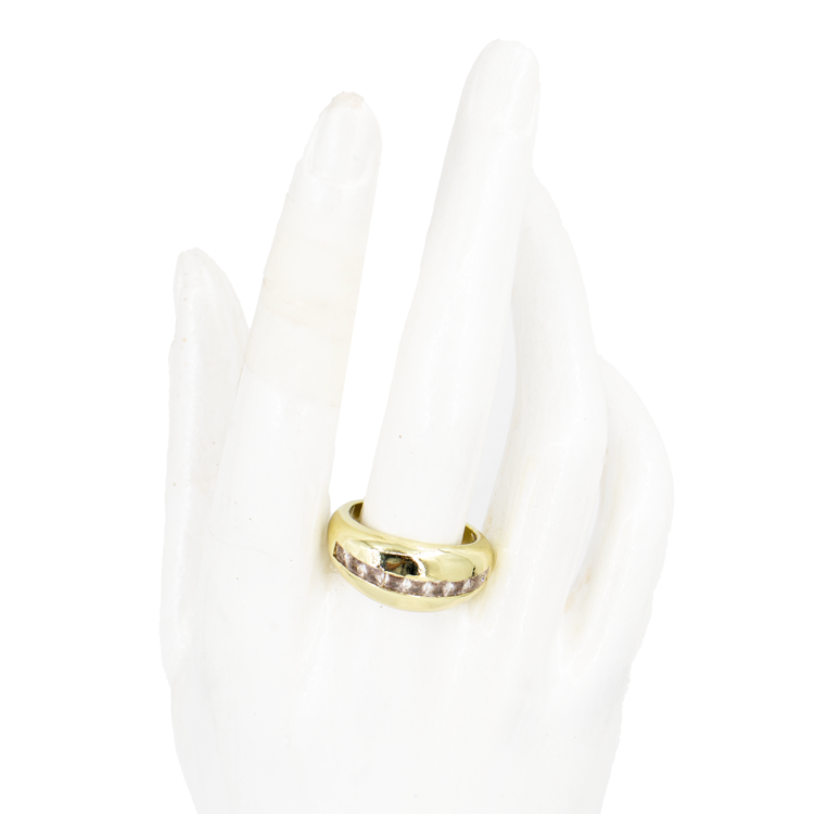 ANILLO EN RODIO BLANCO CHUNKY