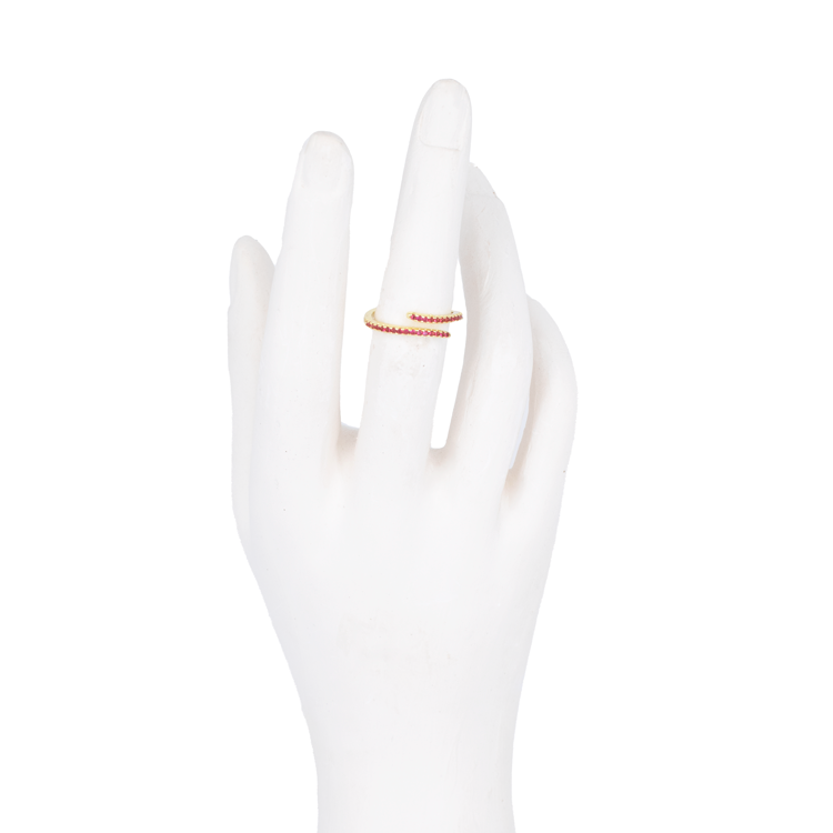 ANILLOS TIPO  SERPIENTE DELGADOS BAÑO EN RODIO