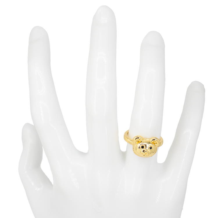 ANILLO OSO EN RODIO