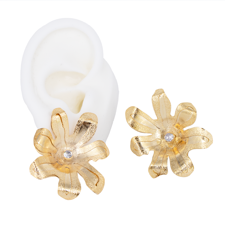 TOPO FLOR CONTEXTURA CHUNKY BAÑO EN RODIO