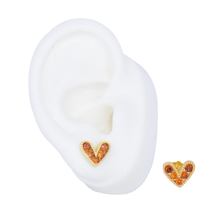 TOPO CORAZON CIRCONES BAÑO EN RODIO