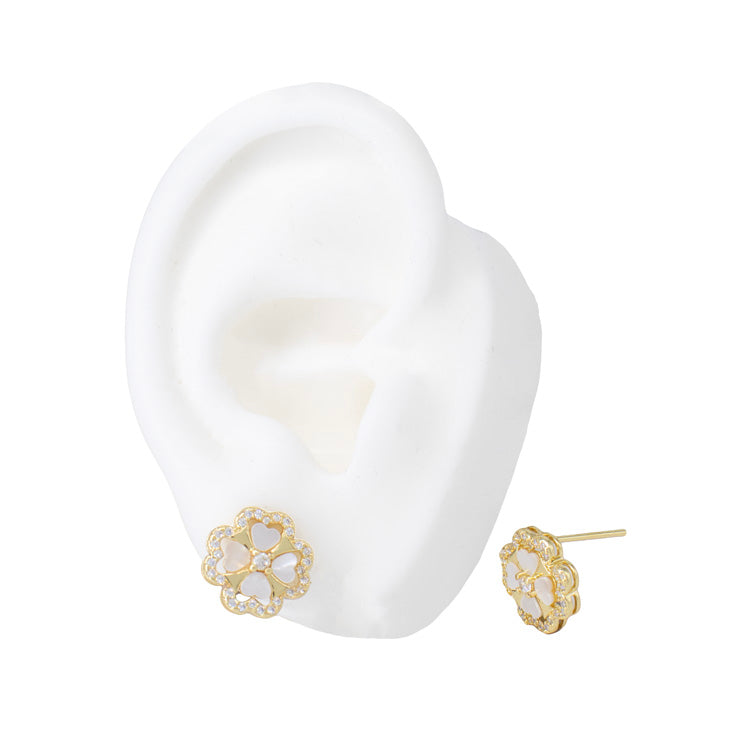 TOPO PÉTALOS DE CORAZÓN EN RODIO