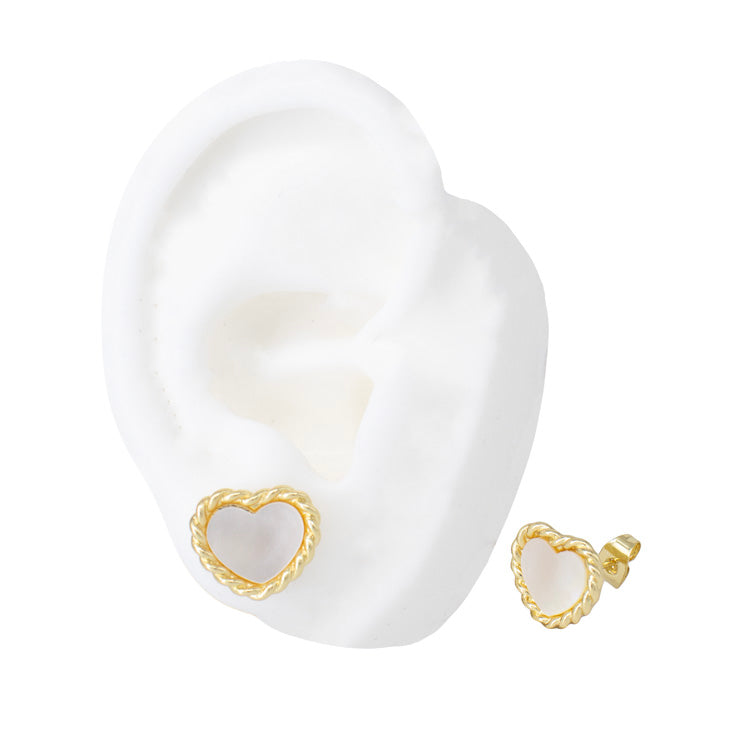 TOPO CORAZÓN BRILLANTE EN RODIO