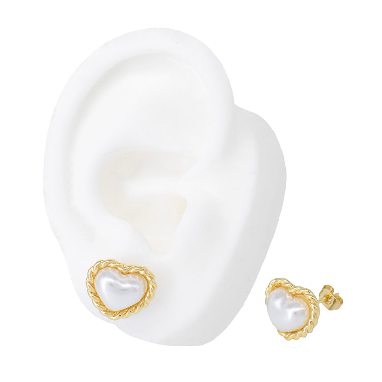 TOPO CORAZON PERLA BAÑO EN RODIO