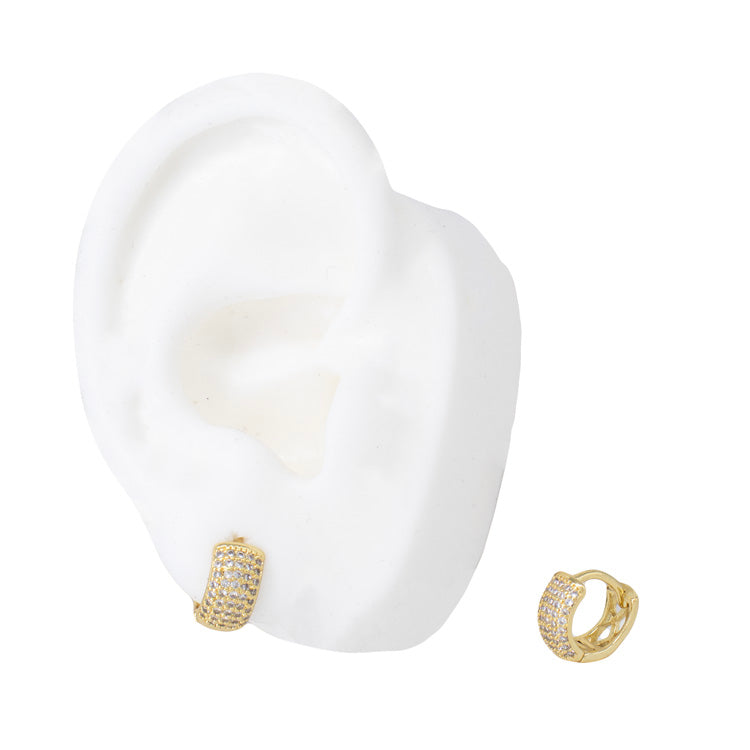 CANDONGAS MINI BRILLO EN RODIO