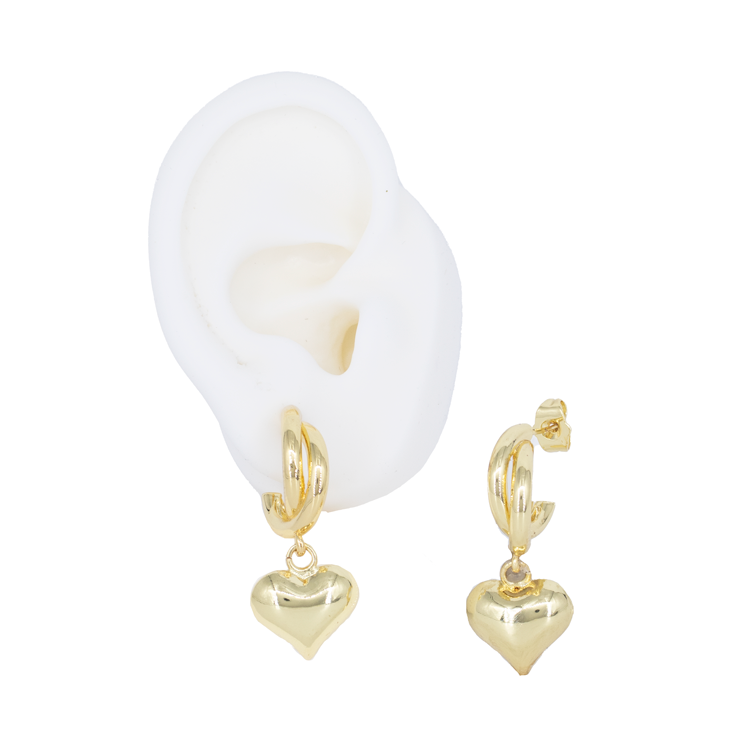 TOPO CORAZÓN EN RODIO