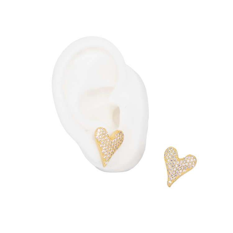 TOPO CORAZÓN PUNTA CIRCONADO BAÑO EN RODIO