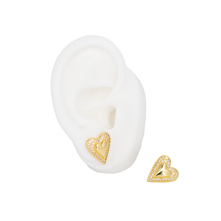 TOPO CORAZÓN SENCILLO LISO Y CIRCON BAÑO EN RODIO