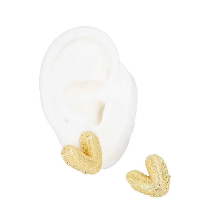 TOPO AZUCARADO CORAZÓN V BAÑO EN RODIO