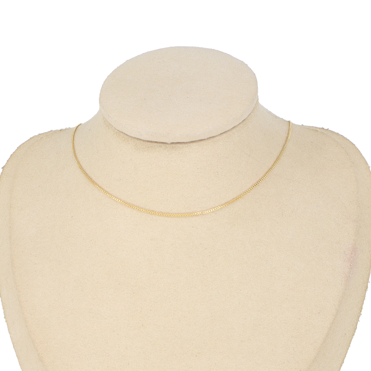 COMBOS x12und CADENA PUNTA AGUJA BAÑO EN RODIO