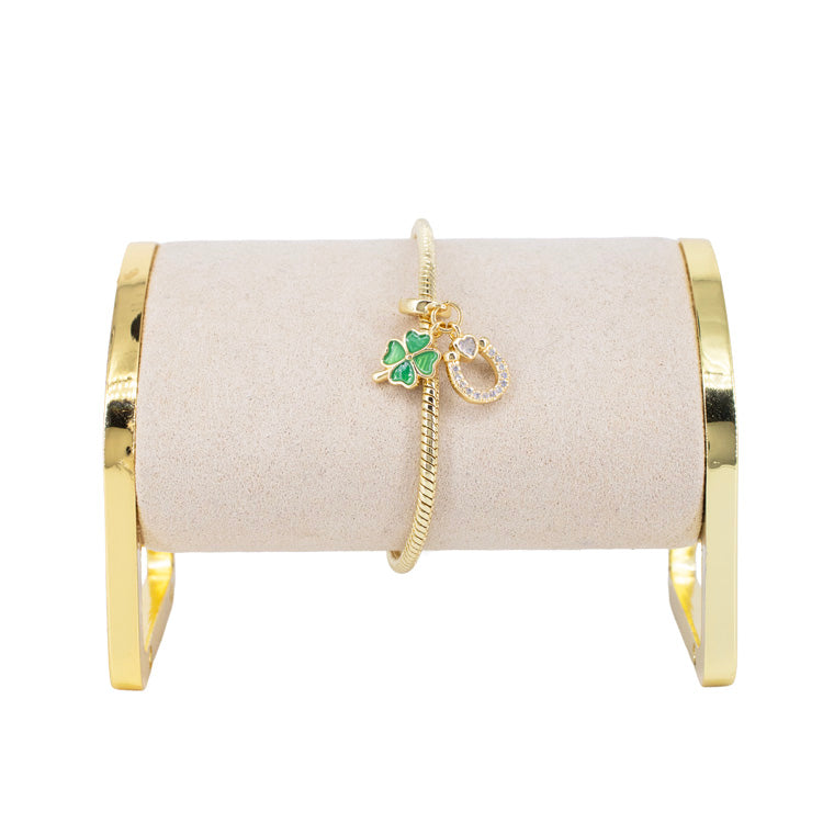 DIJE AURA VERDE BAÑO EN RODIO