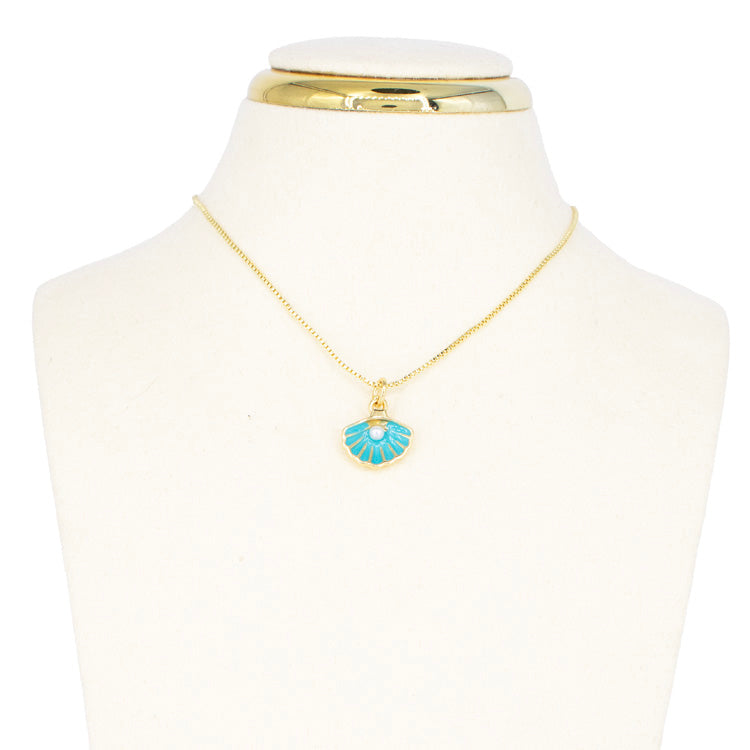 DIJE CONCHA BAÑO EN RODIO