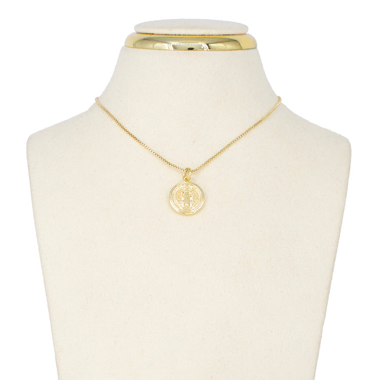 DIJE SAN BENITO SAGRADO BAÑO EN RODIO