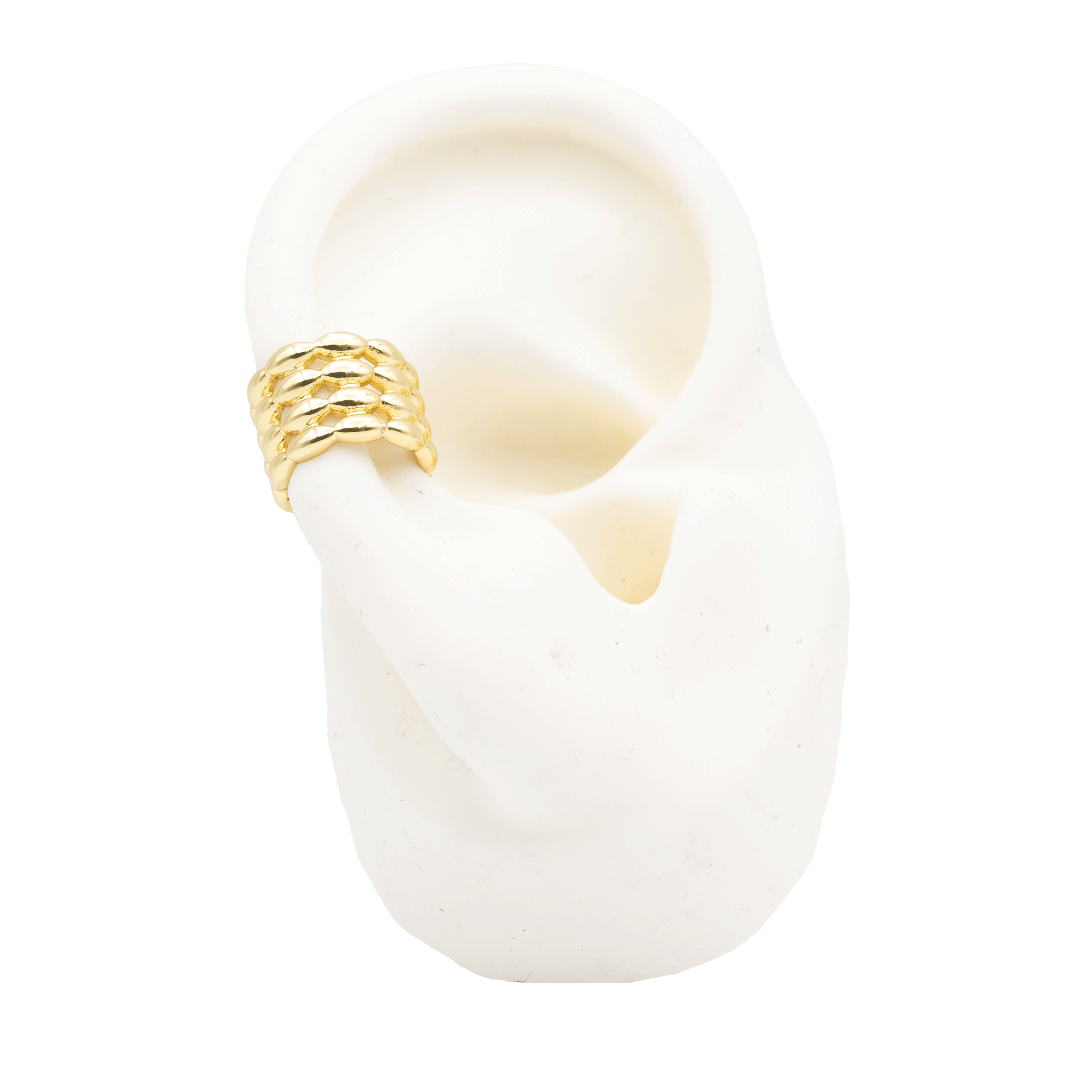 EARCUFF MAYA  BAÑO EN RODIO