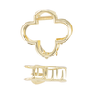 HAIR CLIPS LUCKY GOLDEN BAÑO EN RODIO