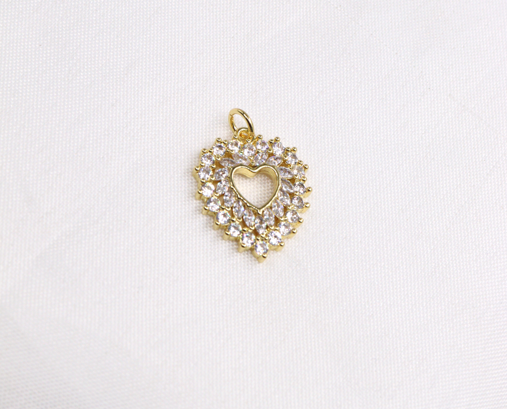 DIJE EN RODIO CORAZÓN RD-035-1