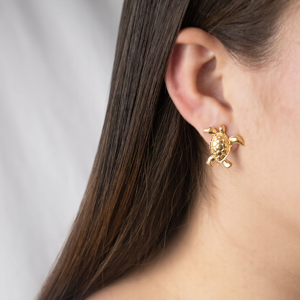 TOPO TORTUGA BAÑO EN ORO