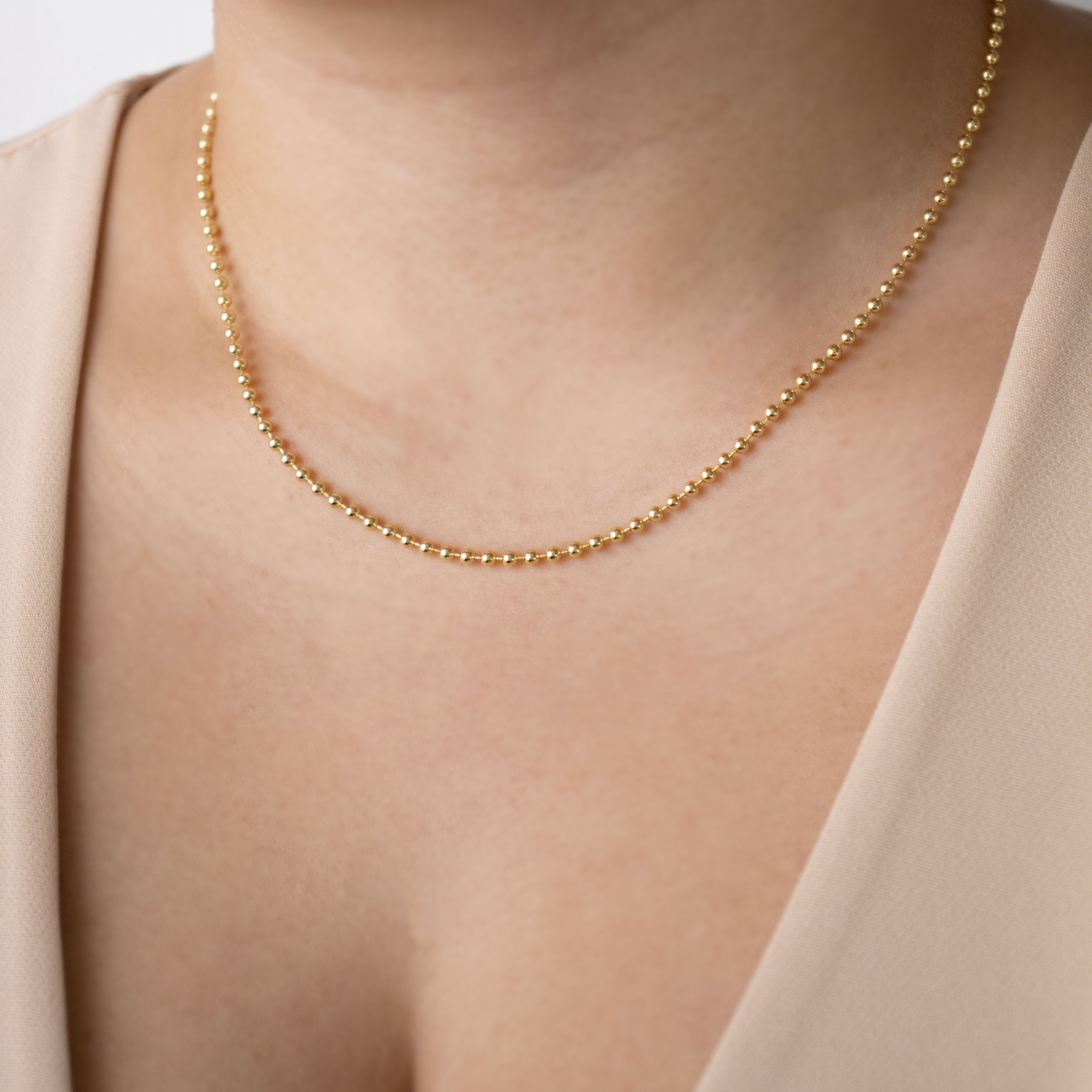 CADENA BALIN BAÑO EN RODIO