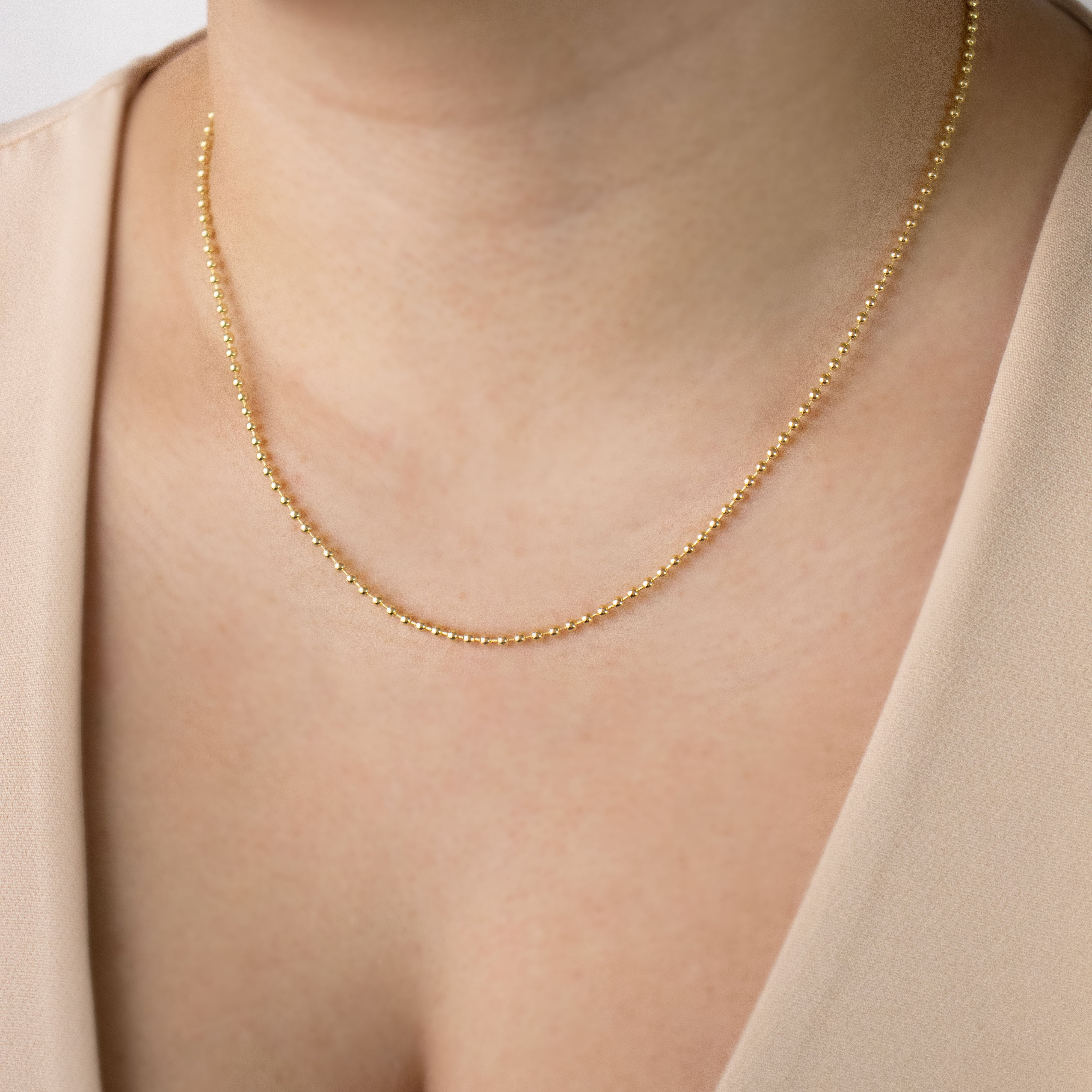 CADENA BALIN BAÑO EN RODIO