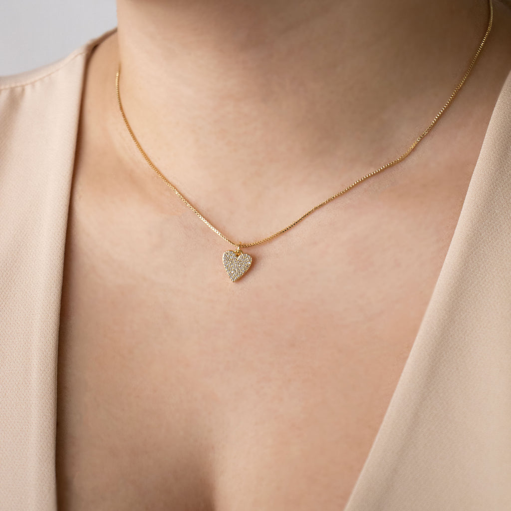 DIJE CORAZÓN EN RODIO