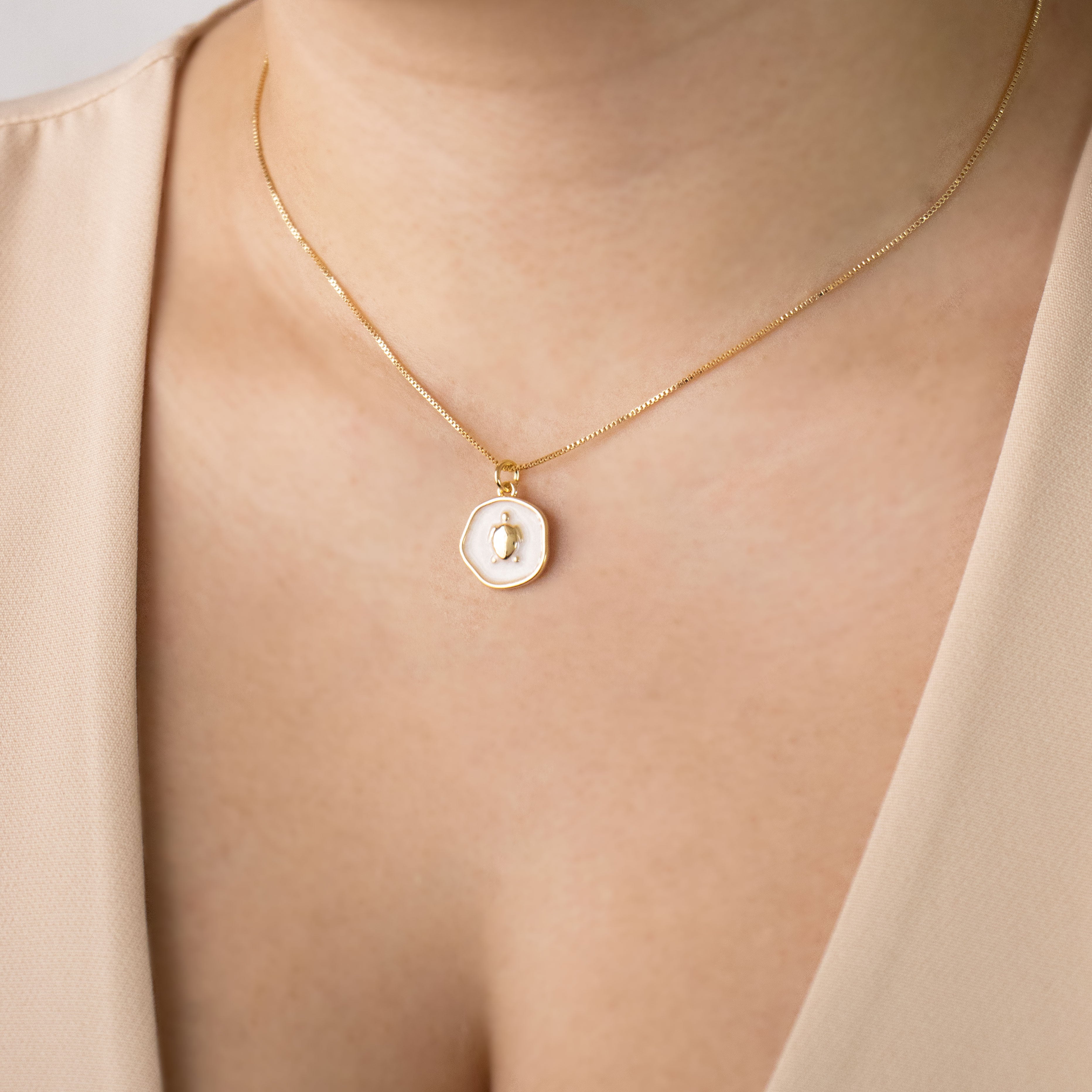 DIJE TORTUGUITA BAÑO EN RODIO