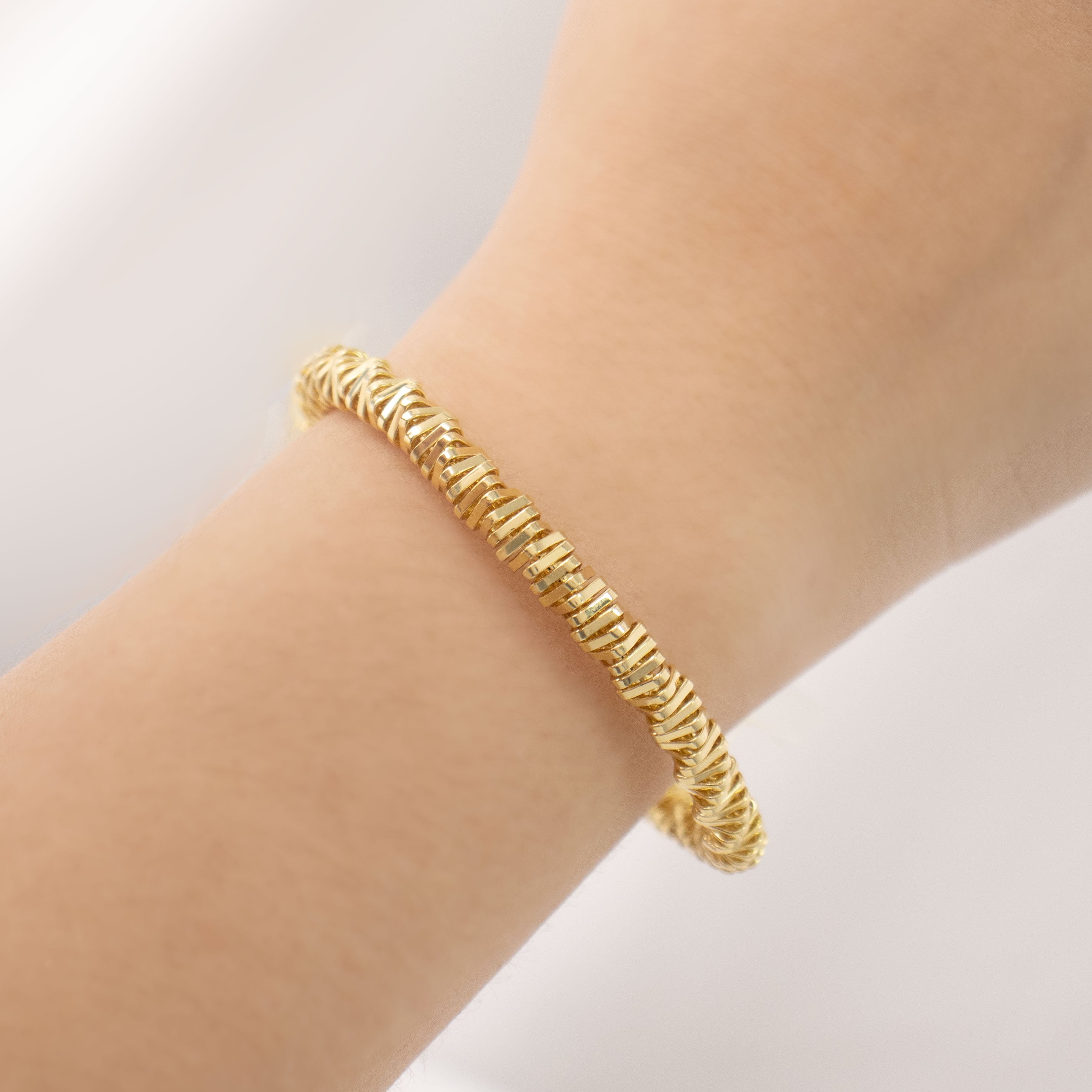 PULSERA BELEN BAÑO EN RODIO