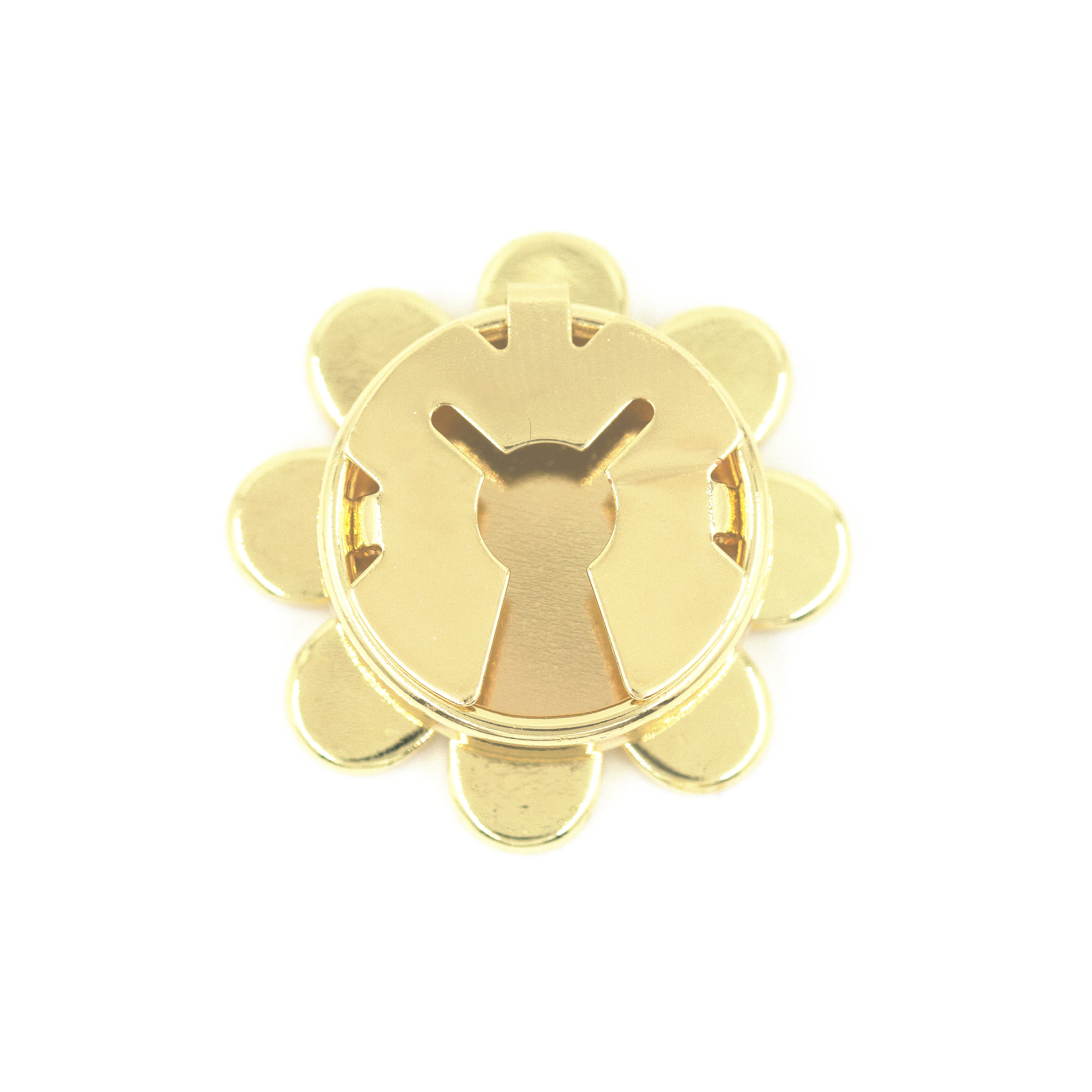 PIN FLOR BAÑO EN RODIO