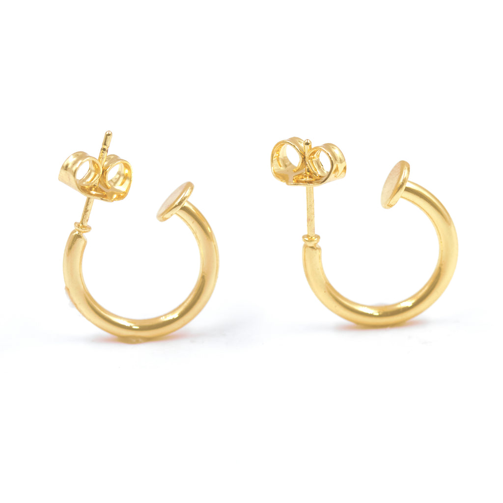 TOPO SEMI TUBO DELGADA BAÑO EN RODIO