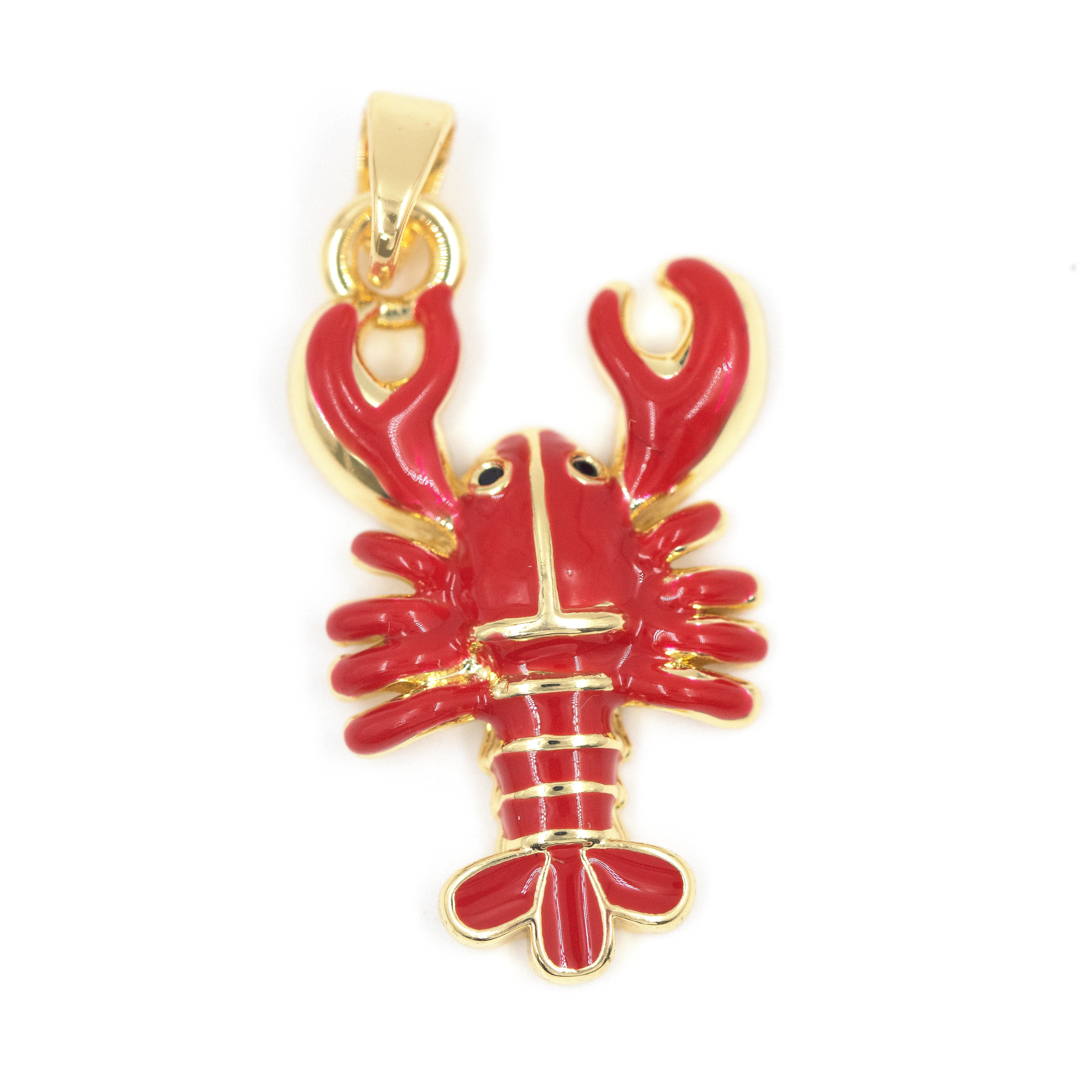 DIJE LANGOSTA BAÑO EN RODIO