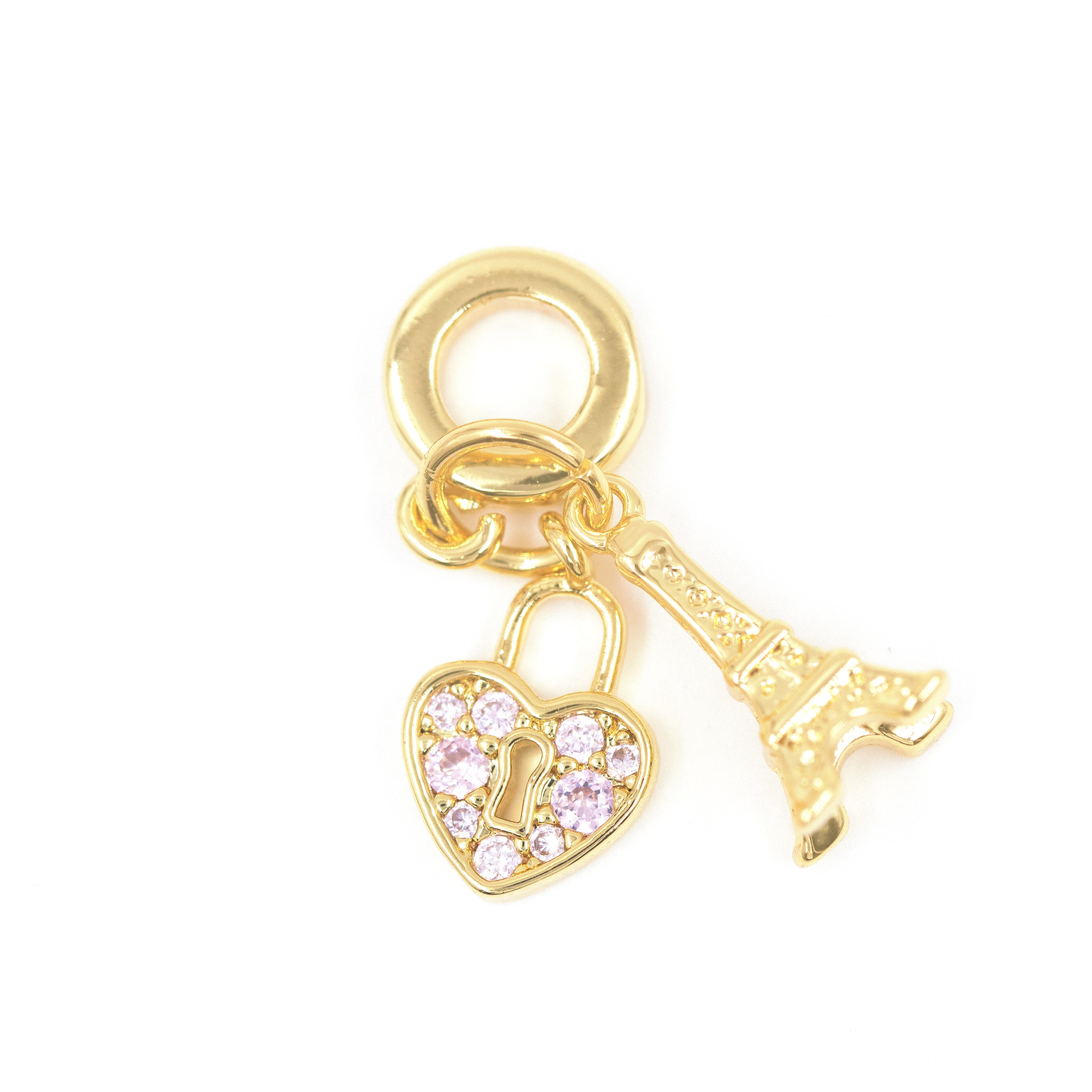 DIJE CHARM PARIS BAÑO EN RODIO