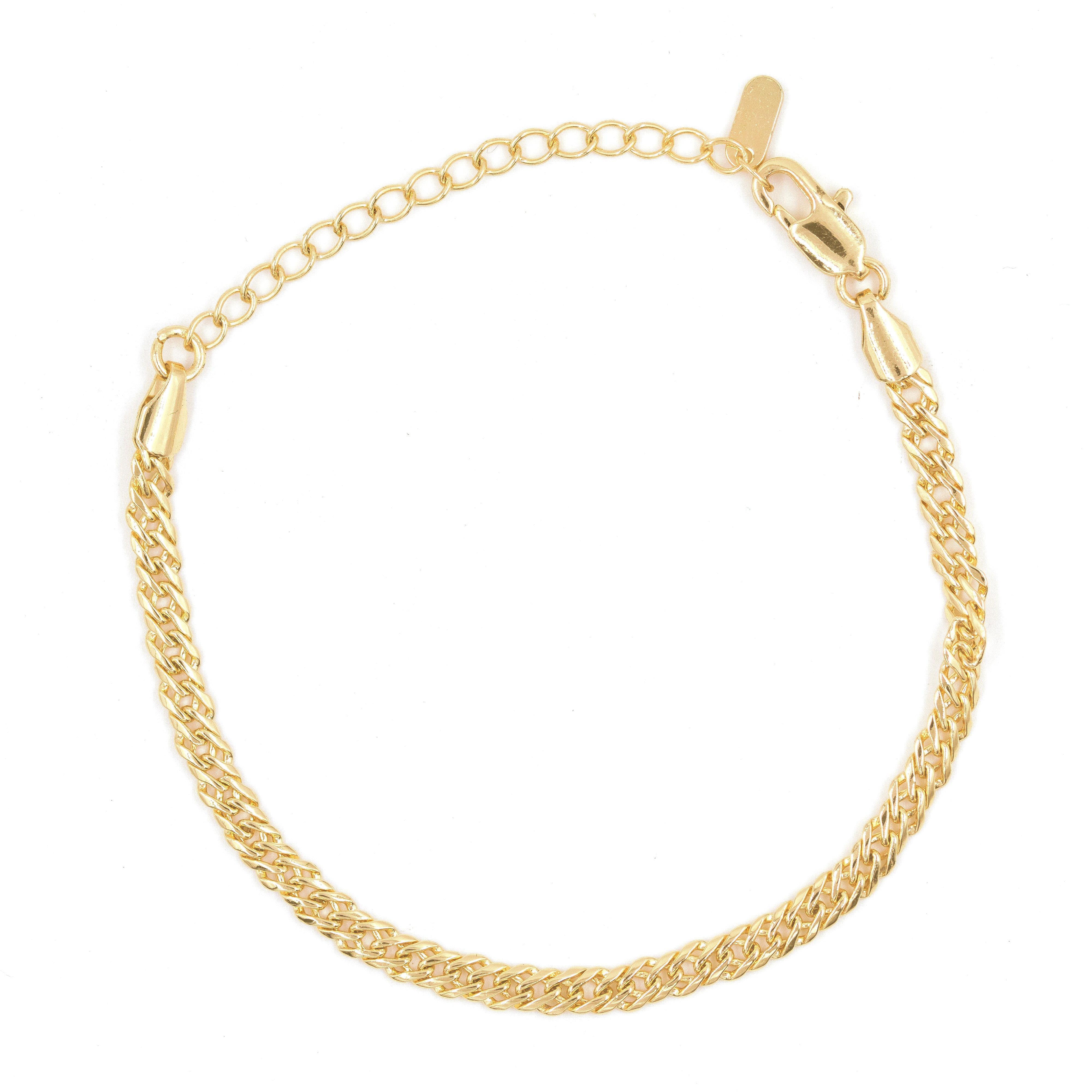 PULSERA LAZO ENCANTO BAÑO EN RODIO