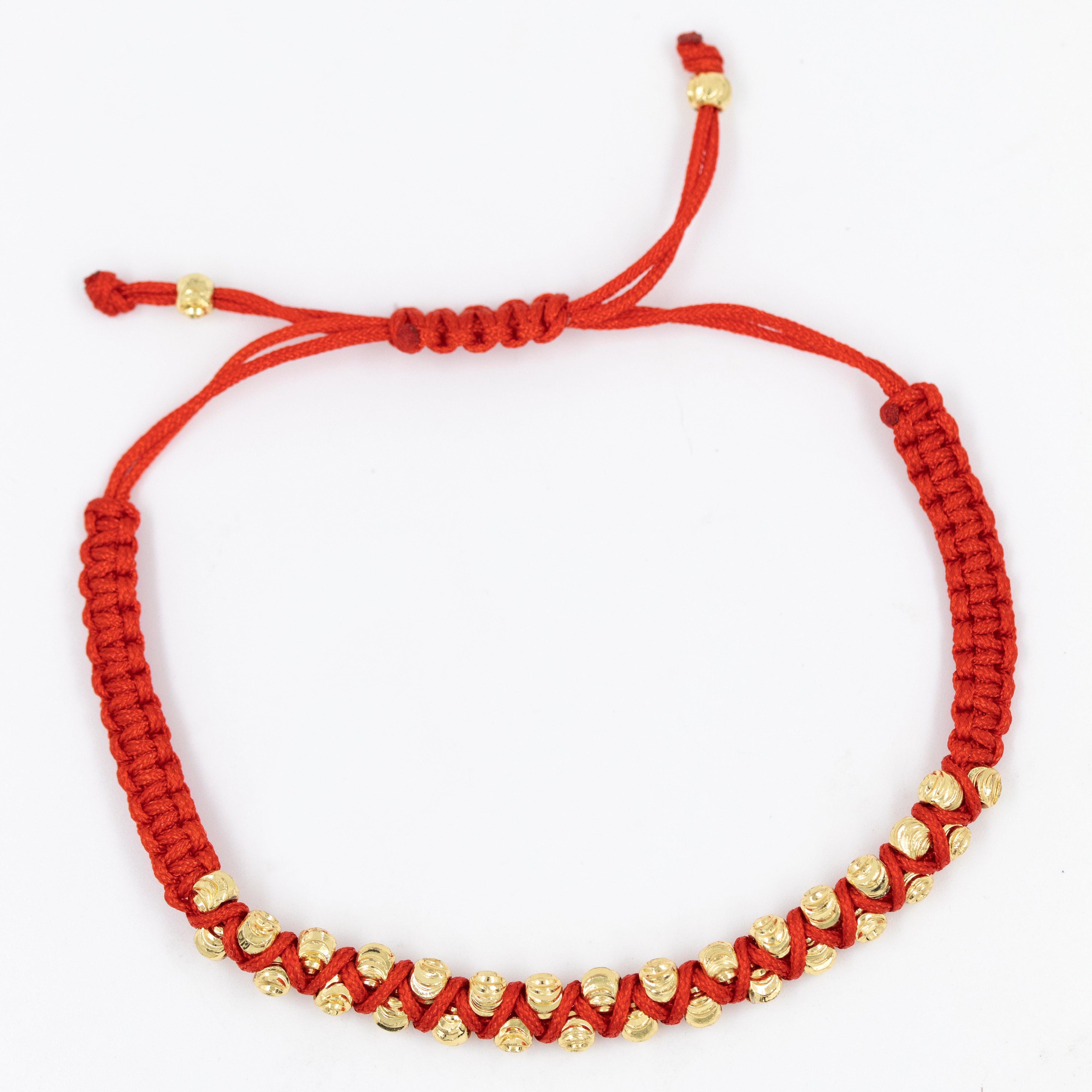 PULSERA BALIN DIAMANTADO TEJIDA BAÑO EN RODIO