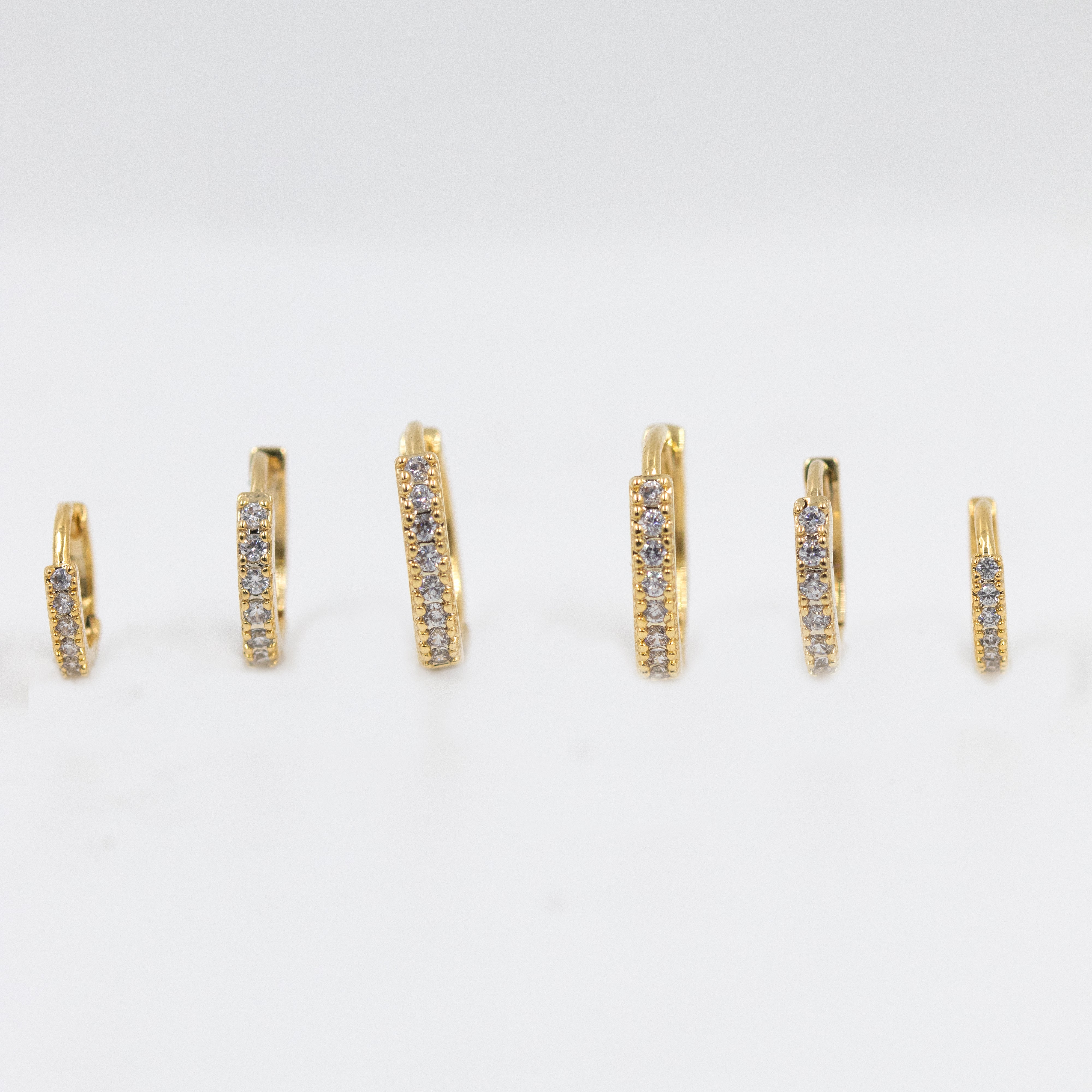 SET X3 DE TOPOS Y CANDONGAS BAÑO EN RODIO