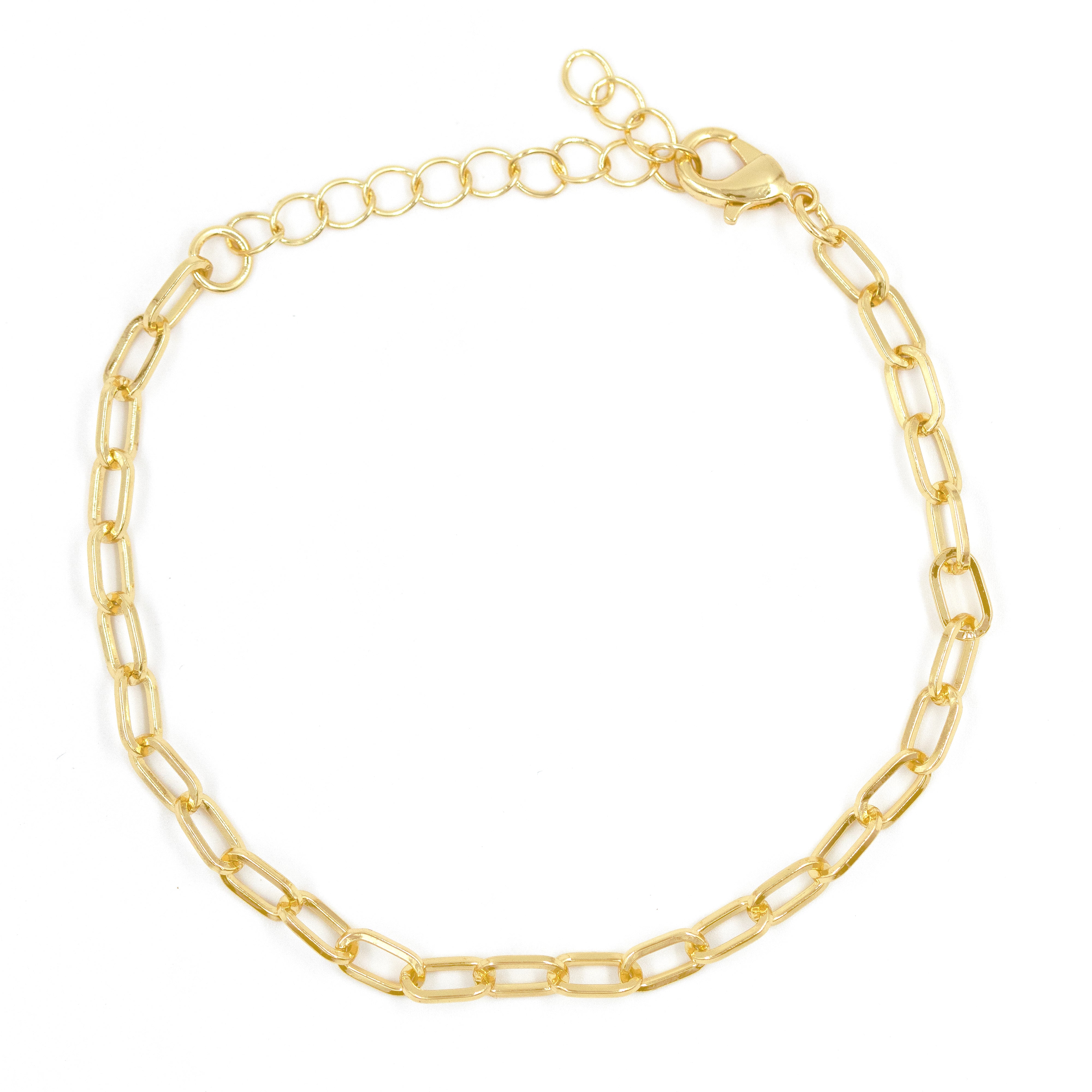 PULSERA MIRABELLE BAÑO EN RODIO