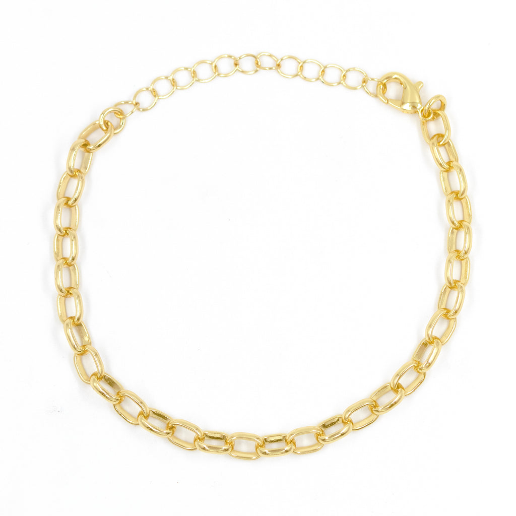 PULSERA CIRCULO ISABELLA BAÑO EN RODIO