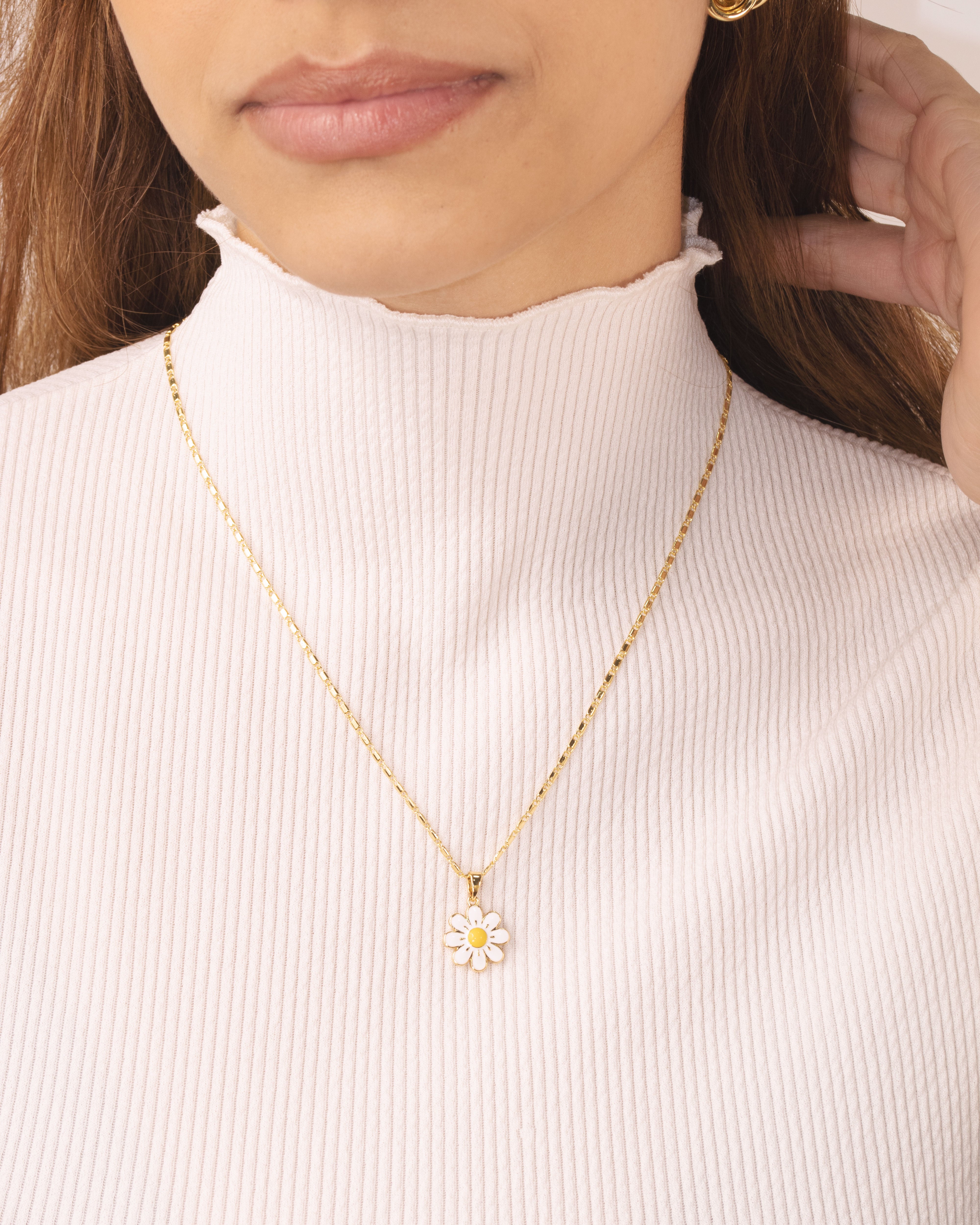 DIJE MARGARITA TIERNA BAÑO EN RODIO