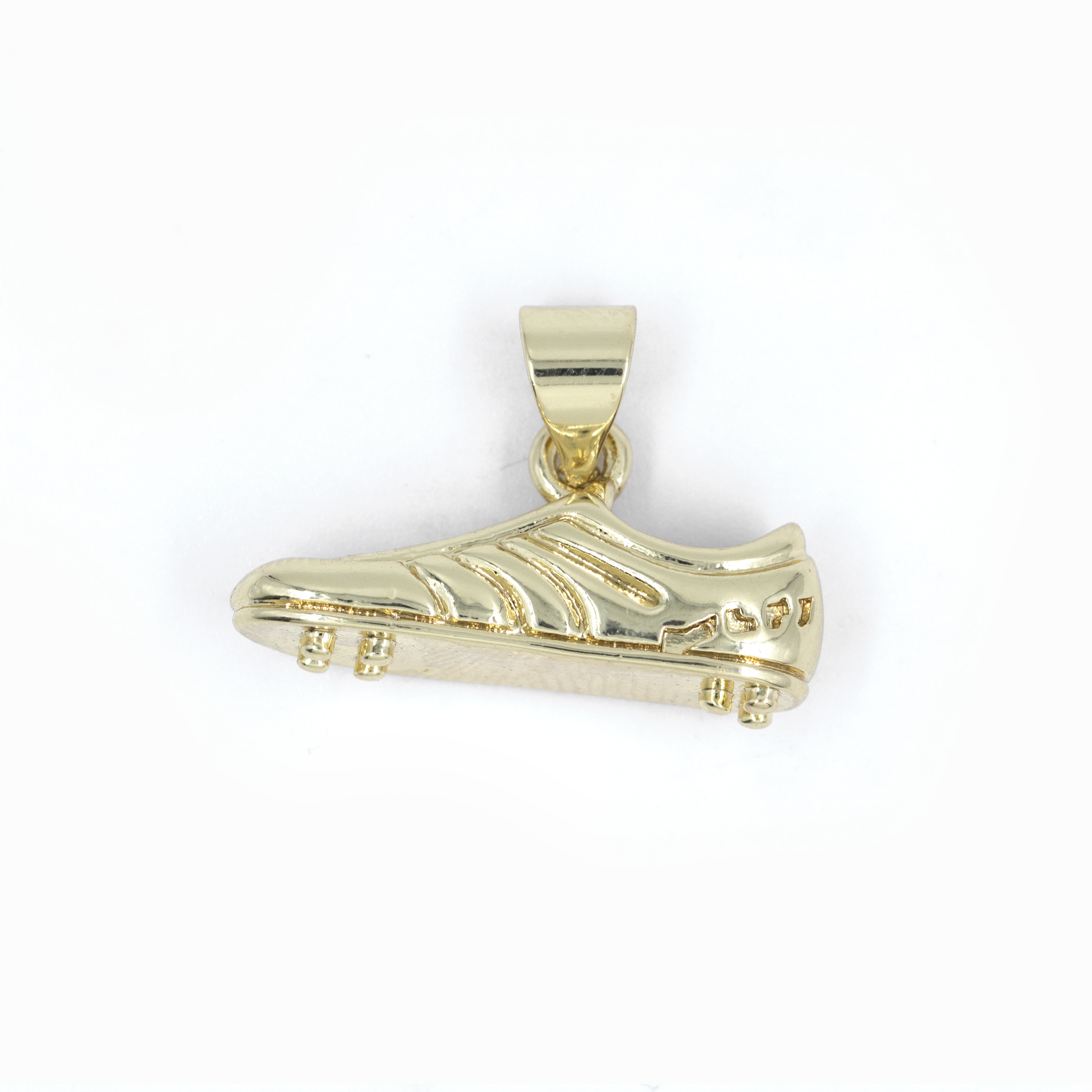 DIJE GUAYO GOLDEN BAÑO EN RODIO